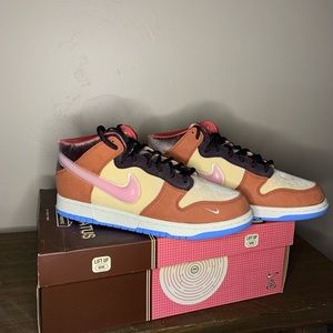 Nike Dunk Mid Social Status Free Lunch ‘Chocolate Milk’